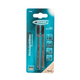 Gross Полотна для электролобзика по дереву, двухсторонние, чистый фигурный рез, 2 шт. ( 3160 KR ) 78288