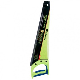 Сибртех Ножовка по дереву Зубец , 450 мм, 7-8 TPI, каленый зуб 3D, двухкомпонентная рукоятка 23814