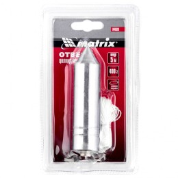 Matrix Отвес цилиндрический, 400 г, шнур 5 м 84889