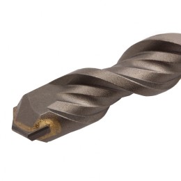 DENZEL Бур по бетону, двойная спираль, три пылеотводящие кромки, 16 x 160 мм 705036