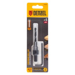 Denzel Сверло-зенкер под конфирмат, 5 мм // 704205