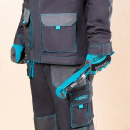 Gross Ключ трубный рычажный 1, №1, цельнокованый, CrV, тип "L" 15601