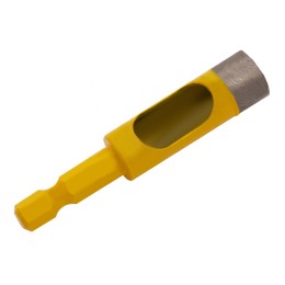 Denzel Сверло алмазное по керамограниту, 12 х 35 мм, шестигранный хвостовик 726757