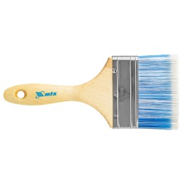 Matrix Кисть плоская Евро 4 , искусственная щетина, деревянная ручка 83074