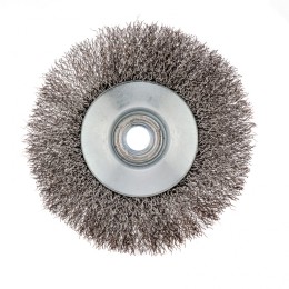 Сибртех Щетка для УШМ, 115 мм, М14, "тарелка", витая проволока 0.3 мм 746127