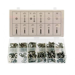 Сибртех Набор саморезов, винтов, гаек, шайб, 347 предмет 47609