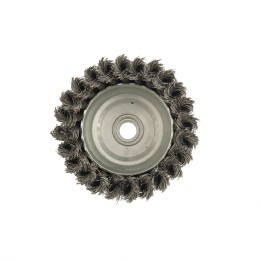 Matrix Щетка для УШМ, 100 мм, М14, "чашка", крученая проволока 0.35 мм 74615