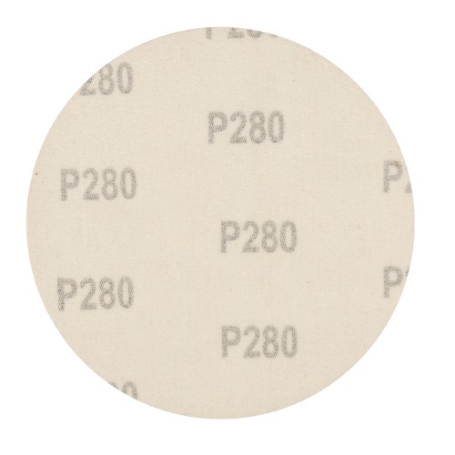 Круг абразивный на ворсовой подложке под "липучку", P 280, 125 мм, 10 шт Сибртех 738727