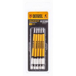 Denzel Бита PH1x100 мм, 5 шт.// 7711327