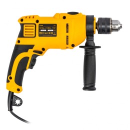 Denzel Дрель ударная ID-650, 650 Вт, 0-3000 об/мин, 48000 уд/мин 26304