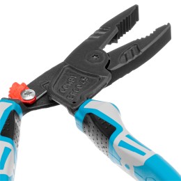 Gross Плоскогубцы комбинированные с изогнутой головой, трехкомпонентные рукоятки, 200 мм 16985