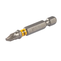 Denzel Бита PZ2х50, сталь S2, шестигранный профиль, 10 шт. Е 6,3 11656