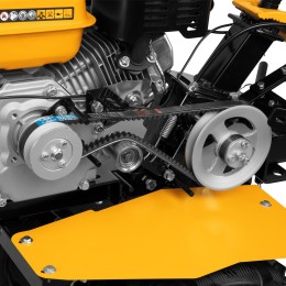 Denzel Мотоблок DPT-270S, 7 л.с., ремен.сцеп, фрез 3х4, ШОМ, передачи 2В/1Н 56442