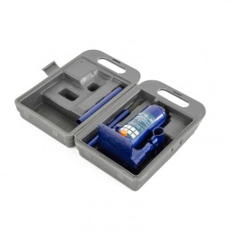 Stels Домкрат гидравлический бутылочный, 3 т, H подъема 178-343 мм, в пластиковом кейсе 51125