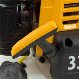 Denzel Триммер бензиновый DT 33S, 33 см3, 1.8 л. с, разъемная штанга, состоит из 2 частей 96223