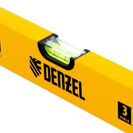 Denzel Уровень алюминиевый, 600 мм, фрезерованный, 3 глазка 33681