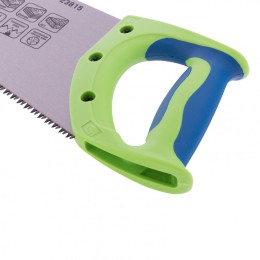 Сибртех Ножовка по дереву Зубец , 500 мм, 7-8 TPI, каленый зуб 3D, двухкомпонентная рукоятка 23815