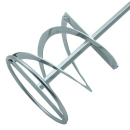 Denzel Миксер для красок и штукатурных смесей, 120 х 600 мм, оцинкованный, шестигранный хвостовик 10мм 848467