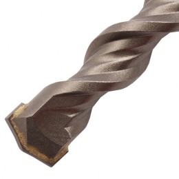 DENZEL Бур по бетону, двойная спираль, три пылеотводящие кромки, 16 x 260 мм 705038