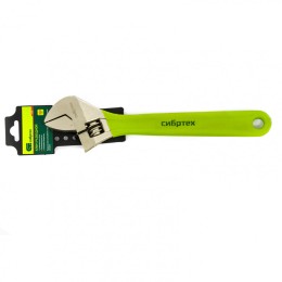 Сибртех Ключ разводной, 300 мм, никелированный 15528