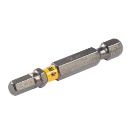 Denzel Бита HEX 5х50, сталь S2, шестигранный профиль, 10 шт. Е 6,3 11663