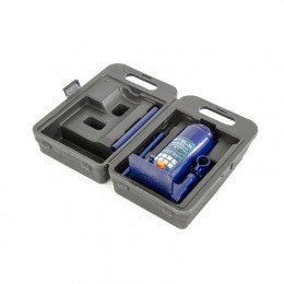 Stels Домкрат гидравлический бутылочный, 5 т, H подъема 197-382 мм, в пластиковом кейсе 51126