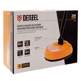 Denzel Очиститель поверхностей, насадка для моечных машин высокого давления 58306