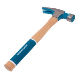 Gross Молоток-гвоздодер, 680 г, угол 75, магнит, обрезиненная рукоятка AMERICAN HICKORY // 10425