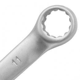 Matrix Ключ комбинированный, 11 мм, CrV, матовый хром 15107