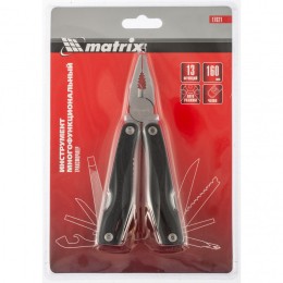 Matrix Трансформер, 13 функций, авторазжим, в чехле, 160 мм 17621