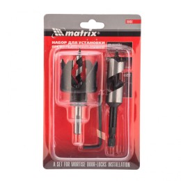 Matrix Набор для установки врезных замков, 22 мм х 48 мм Professional70491