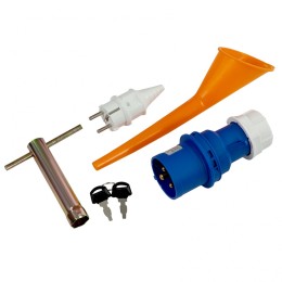 Denzel Генератор бензиновый PS 55 EA, 5.5 кВт, 230 В, 25 л, коннектор автоматики, электростартер 946874