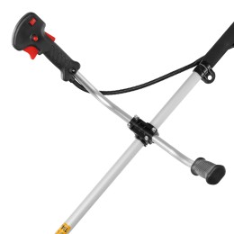 Denzel Триммер бензиновый DTS-33, 33 см3, неразъемная штанга, состоит из 2 частей 962115