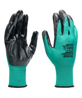 Palisad Перчатки полиэфирные с чёрным нитрильным покрытием, размер 9, 13 класс вязки// 678655 Palisad Перчатки полиэфирные с чёрным нитрильным покрытием, размер 9, 13 класс вязки// 678655