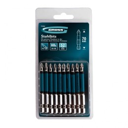 Gross Бита PH2 х 70, сталь S2, 10 шт. 11262