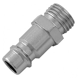 Stels Ниппель универсальный быстросъемный ("папа"), 1/4, внешняя резьба, 2 шт, 57053