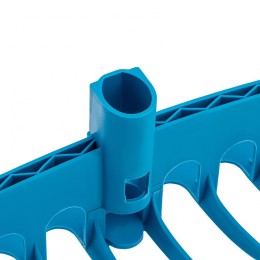 Palisad Грабли пластиковые, 400 мм, 12 прямых зубьев, усиленные, Luxe, 61732