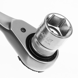 Gross Набор торцевых головок, трещотка 120 зубьев, 1/2",3/8”, CrV, 36 предметов 14145