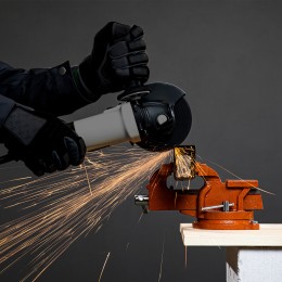 Sparta Тиски слесарные, 125 мм, поворотные, с наковальней 186255