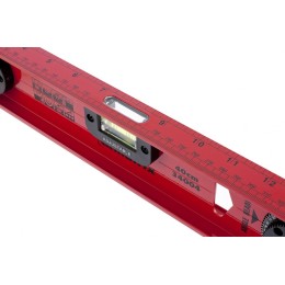 Matrix Уровень алюминиевый Рельс , 400 мм, 3 глазка, усиленный 34004