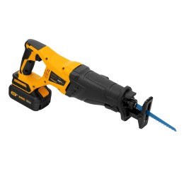 Denzel Пила сабельная аккумуляторная бесщет BRC-120, 18В Li-Ion 28460