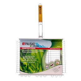 Palisad Решетка гриль 315 х 410 х 70 мм, объемная, хромированная Camping ﻿69562
