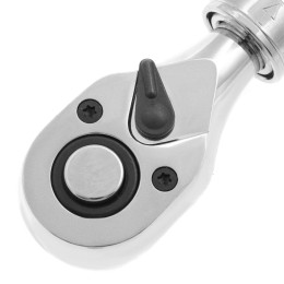 Gross Ключ телескопический трещоточный 1/2, 305-445 мм, CrV, хромированная, двухкомпонентная рукоятка 14070