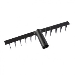 Сибртех Грабли стальные, 300 мм, 12 витых зубьев, без черенка, Россия, 61740