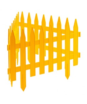 Palisad Забор декоративный Рейка, 28 х 300 см, желтый, Россия, 65000