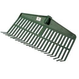 Сибртех Грабли веерные пластиковые, 420 мм, 22 плоских зуба, без черенка, Россия 617055