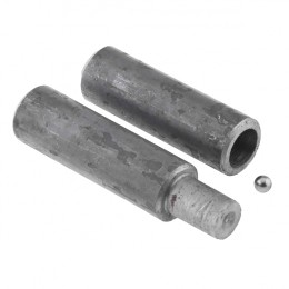 Сибртех Петля гаражная с шаром, D 25 x 160 мм, 4 шт, Россия 920077