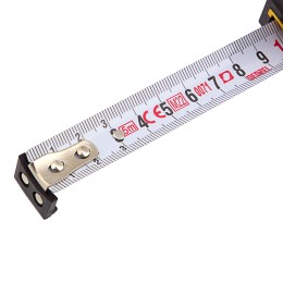 Denzel Рулетка 5м х 19мм, двухкомп. корпус, магнитный обрезиненный зацеп// 31531