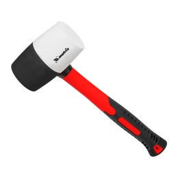 Matrix Киянка резиновая, 680 г, черно-белая резина, фибергласовая рукоятка 11172