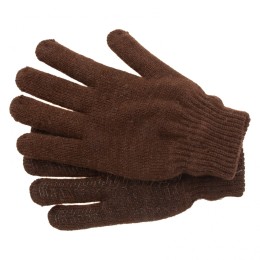Сибртех Перчатки трикотажные, двойные, верблюжья и овечья шерсть, ПВХ покрытие, Россия, 68635